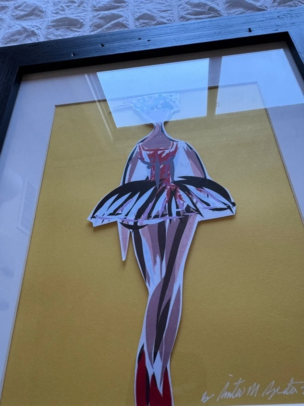 Sinta Margot title “ballerina”